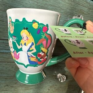 Disney Alice in Wonderland Changing colors teacup Mug